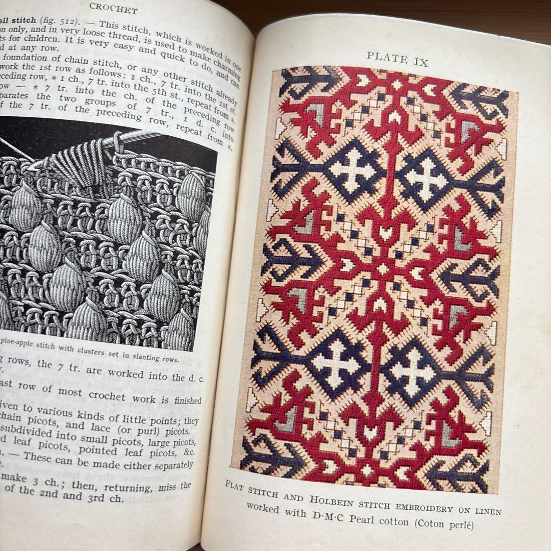 アンティーク雑貨 Encyclopedia of needlework