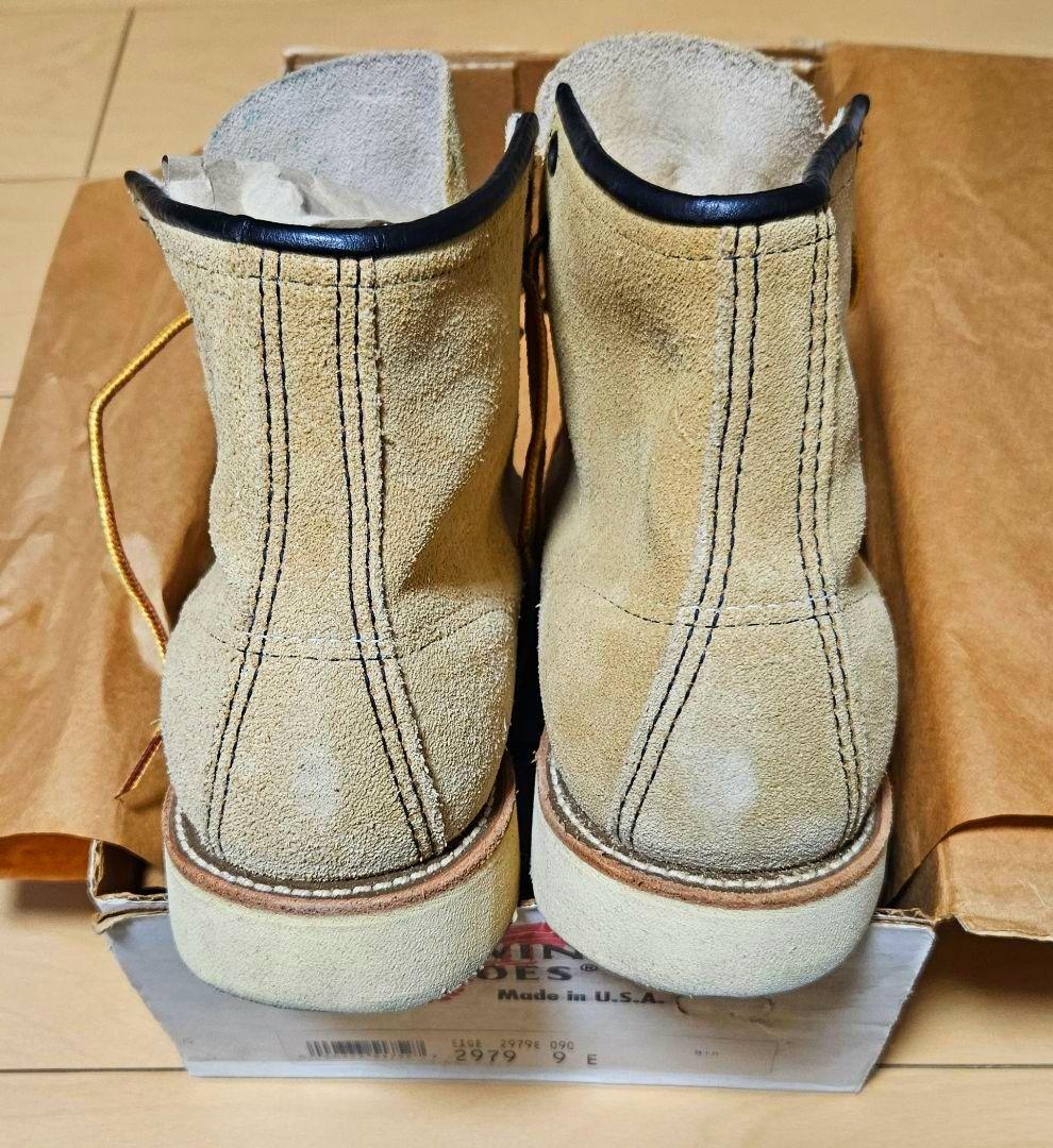 RED WING×APE 2979 9E スエードブーツ ベージュ