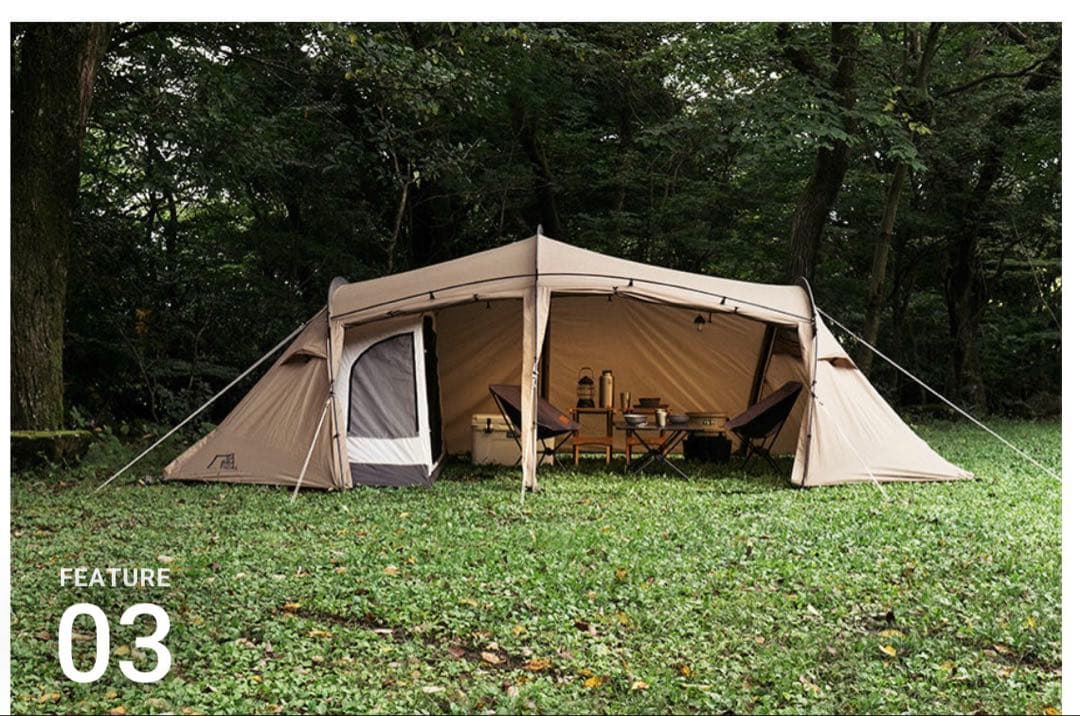 【土日限定】サバティカル ギリア グランドシート2枚・ステッカーメインポール新品