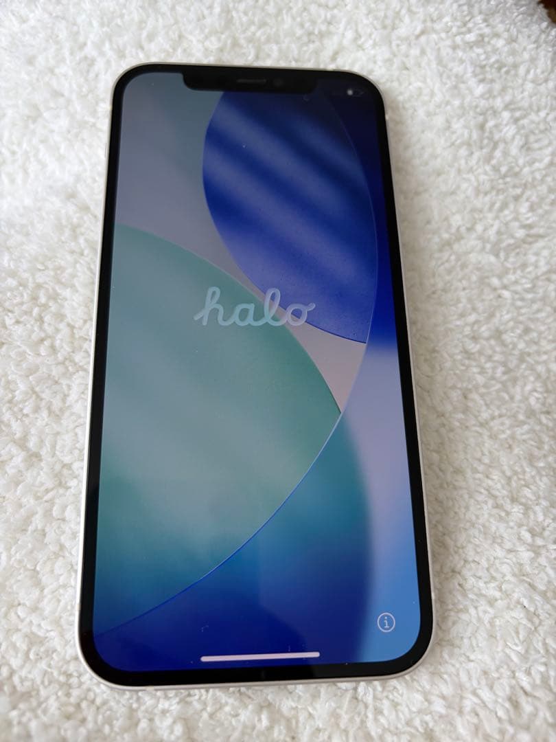 【チ】iPhone 12 ホワイト 128GB（SIMフリー）