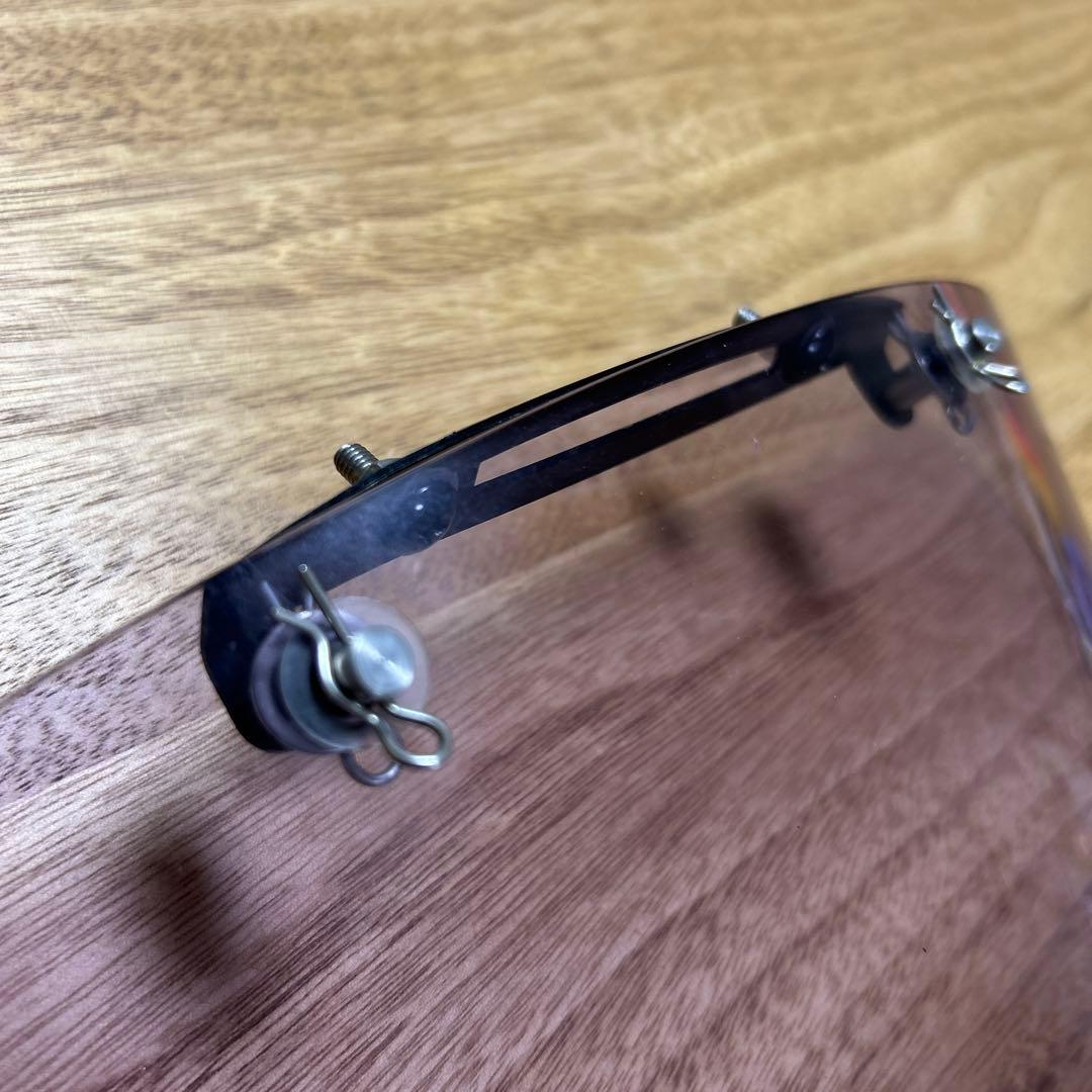 ZRX1200DAEG用　JP-akai エアロライトカバー　ライトスモーク