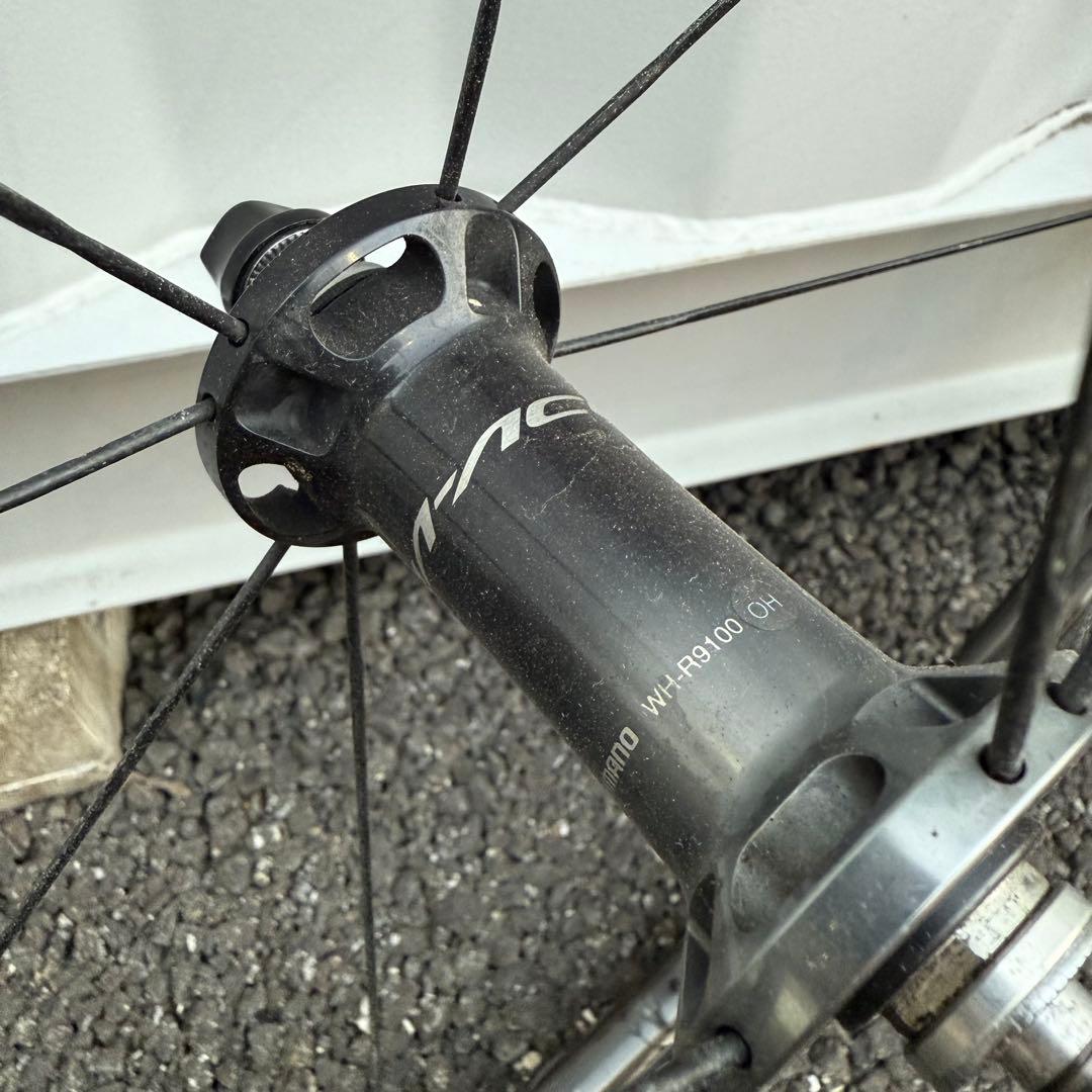 トビウオ　ホイール前後セット Dura-Ace C24 WH-R9000