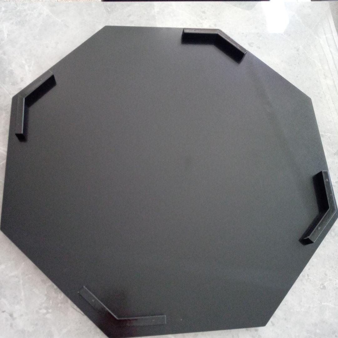 黒漆塗　八角　54.8cm　大　飾り台