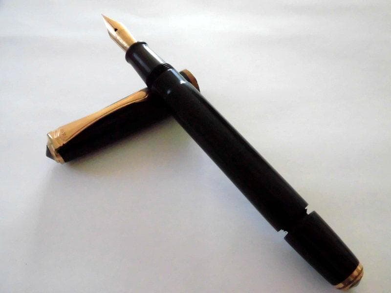 希少★PILOT パイロット 万年筆 吸引式 WARRANTED ワランテッド