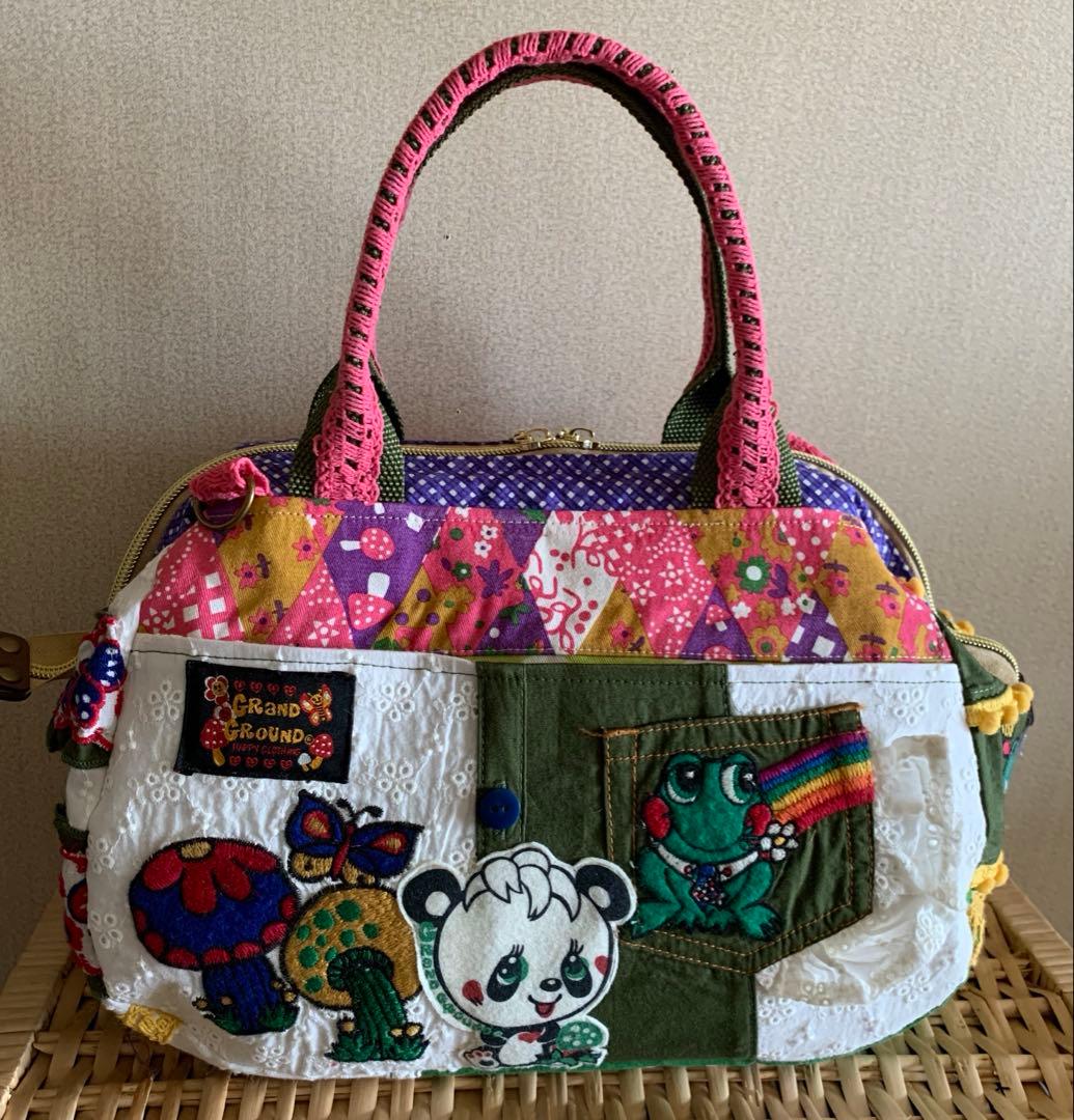 【SA】ワイヤー口金ボストンバッグ(M×2)(L×1)