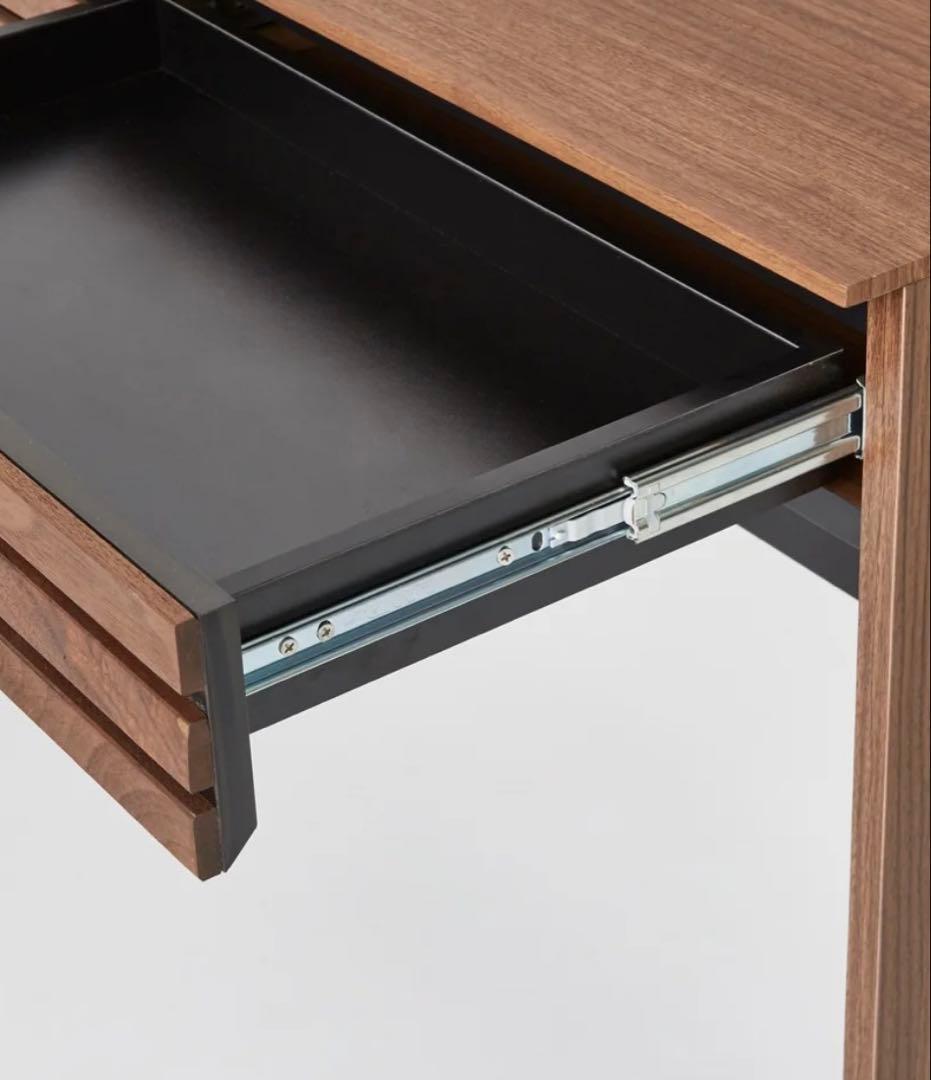 dinos 引き出し付きデスク 薄型ホームオフィス デスク 幅120.5cm