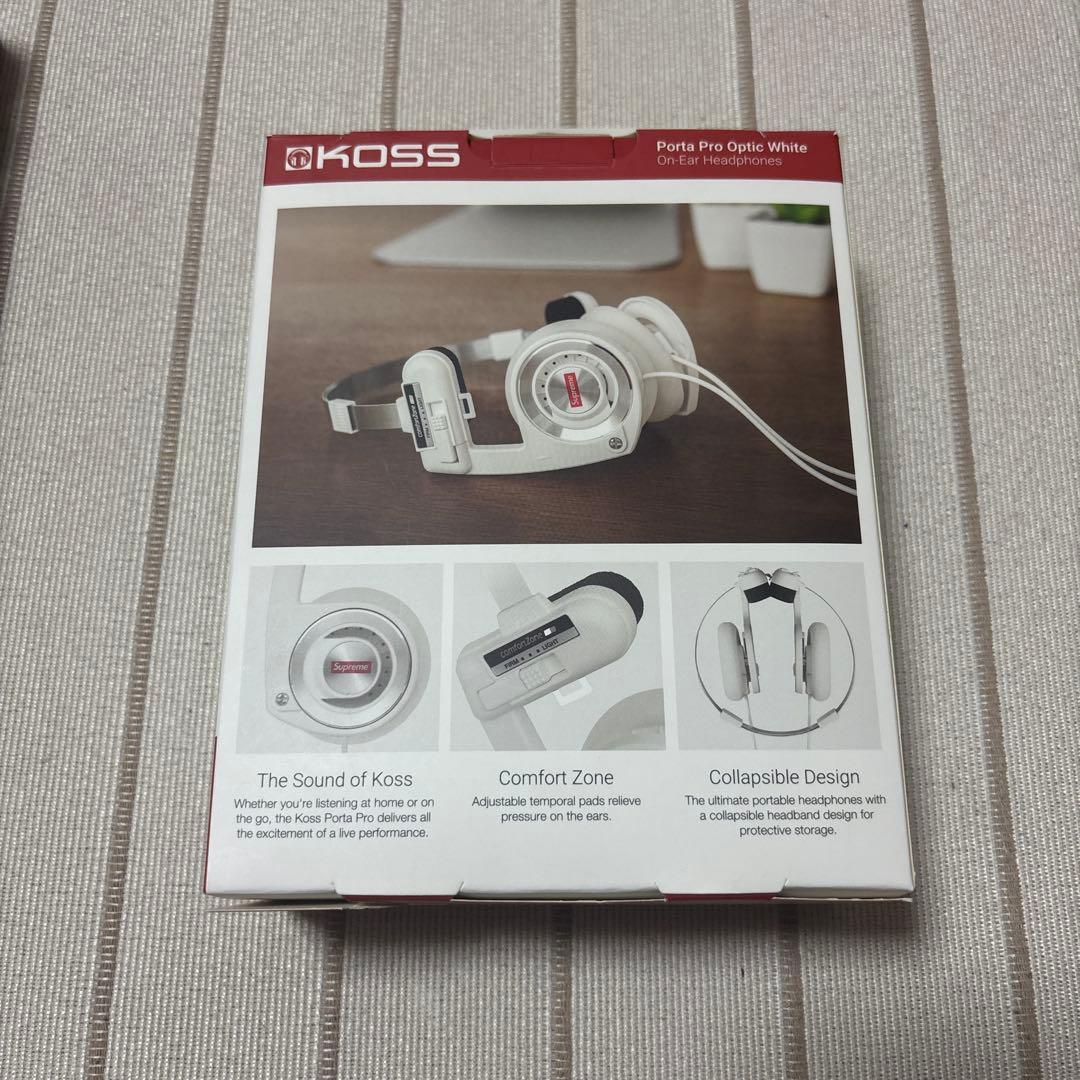 supreme koss portapro ヘッドフォン　有線