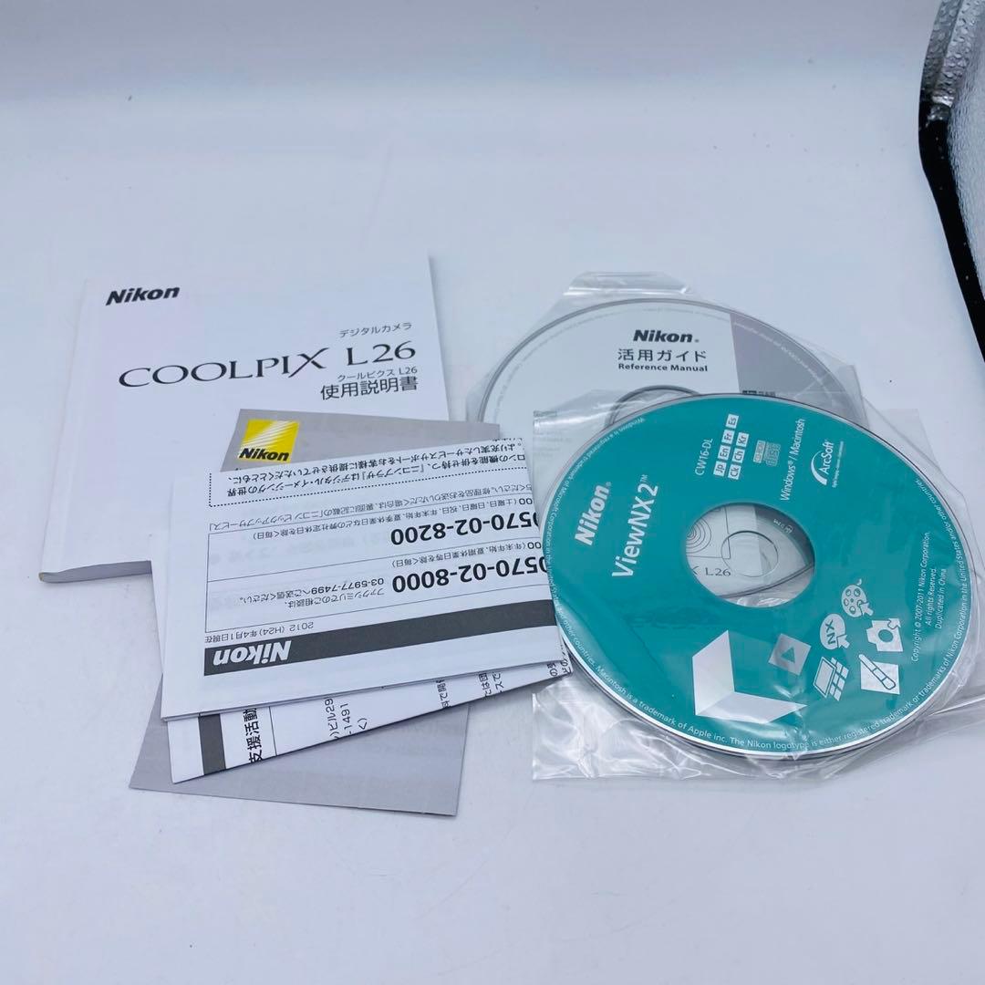 【美品動作確認済み】NIKON COOLPIX L26
