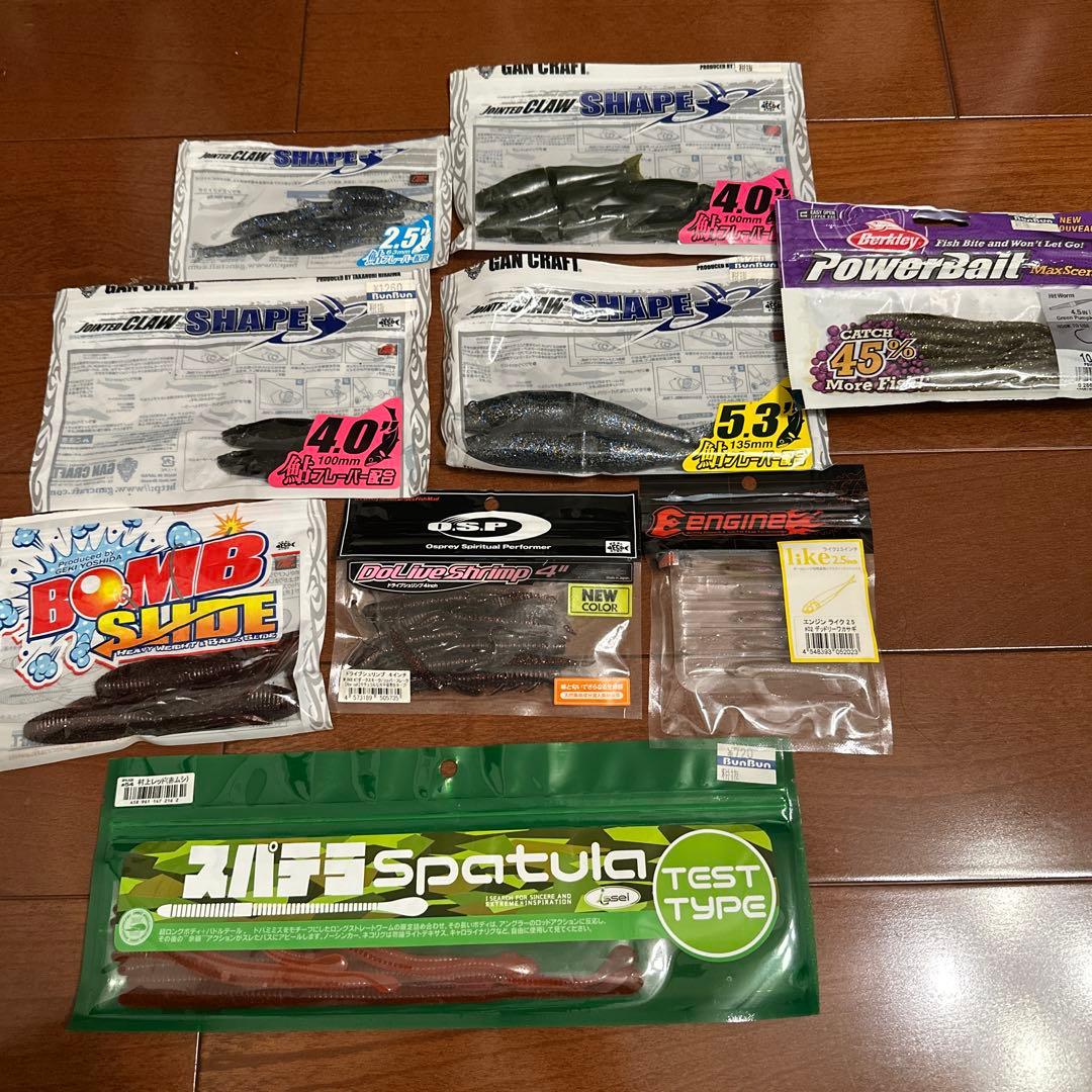 新品あり ワーム ルアー ゲーリーヤマモト OSP ジャッカル など セット