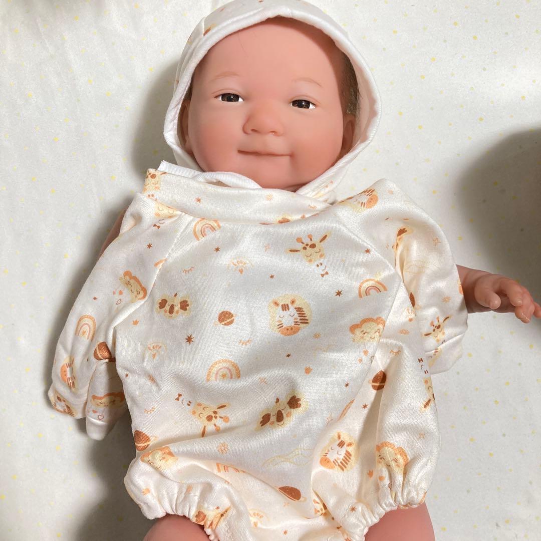 赤ちゃん　お人形　笑顔　リボーンドール　低体重児　小さめ　reborn doll