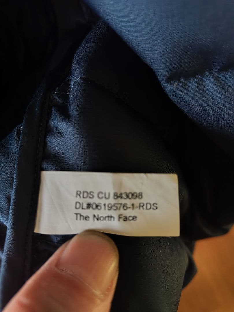 ★美品★THENORTHFACE ダウンジャケット　L ネイビー
