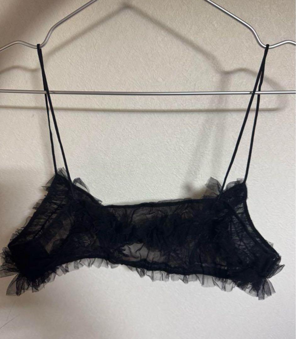 todayful Frill Tulle Bustier トゥデイフル ビスチェ