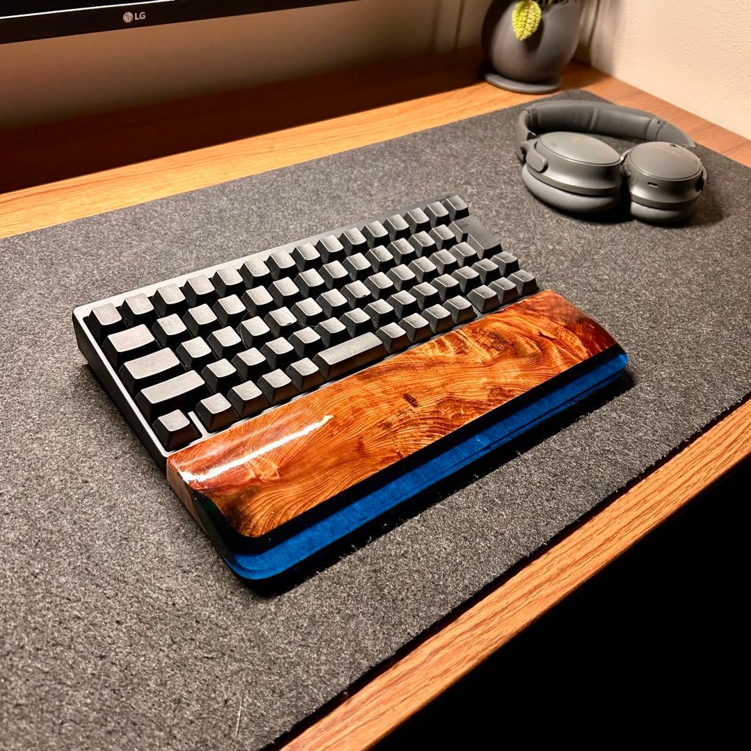 アームレスト パームレスト リストレスト マウスパッド 木製 無垢材 おしゃれ