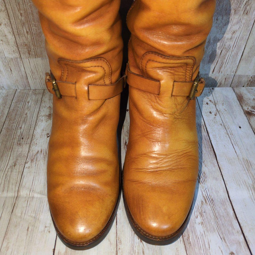 【Ralph Lauren】ジョッキーブーツ風ロングブーツ☆ブラウン☆6B