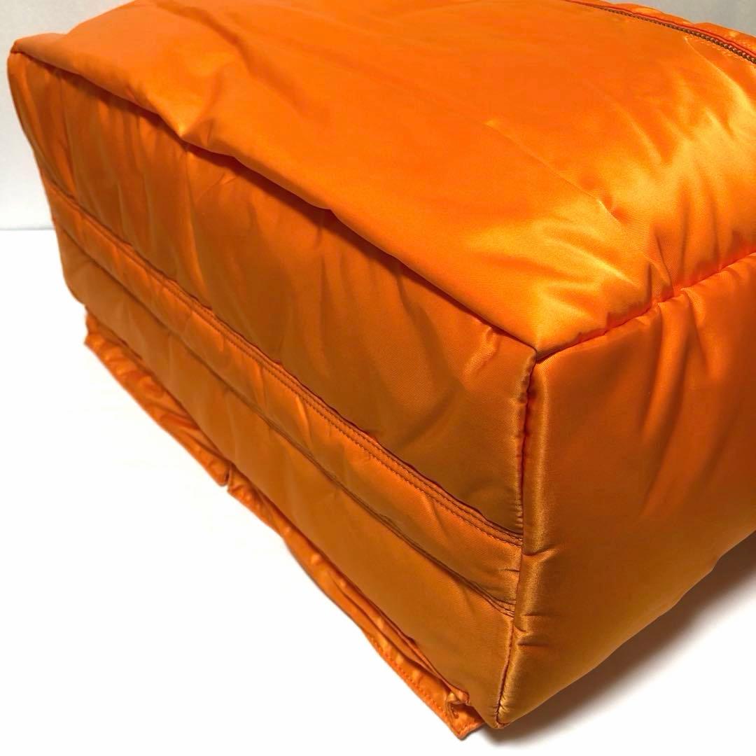 新品同様✨激レア ポータータンカー ボストンバッグL ショルダーバッグ オレンジ