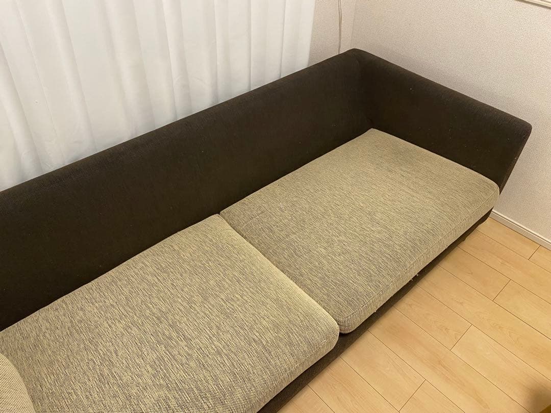 北欧デザイン 3人掛けソファ｜状態良好