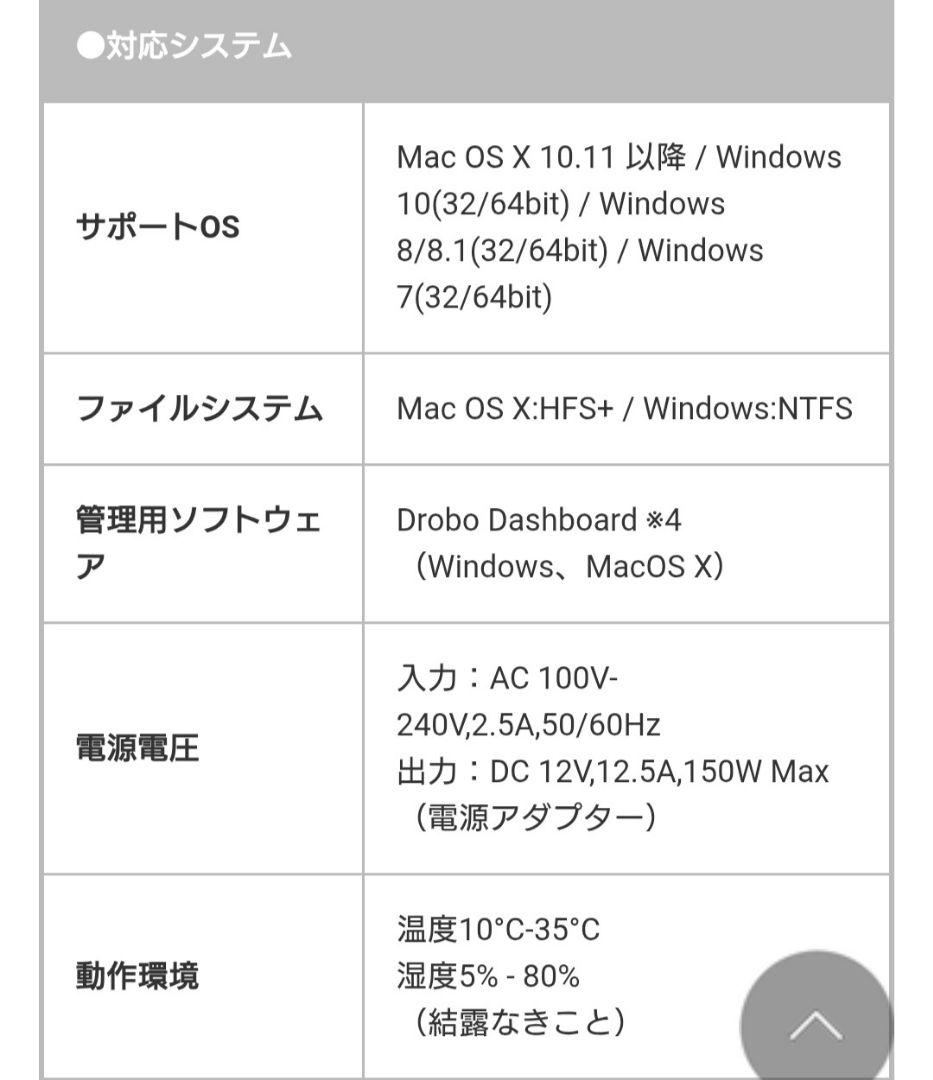 Drobo 5D HDDケース 超美品 送料無料