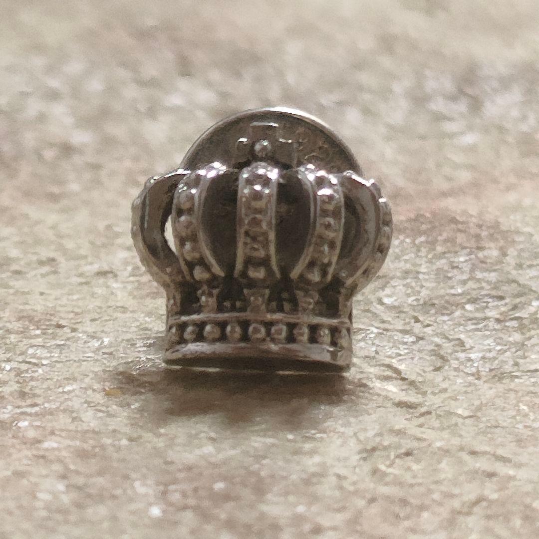 Justin Davis ジャスティンデイビス　シルバー 王冠デザイン ピアス