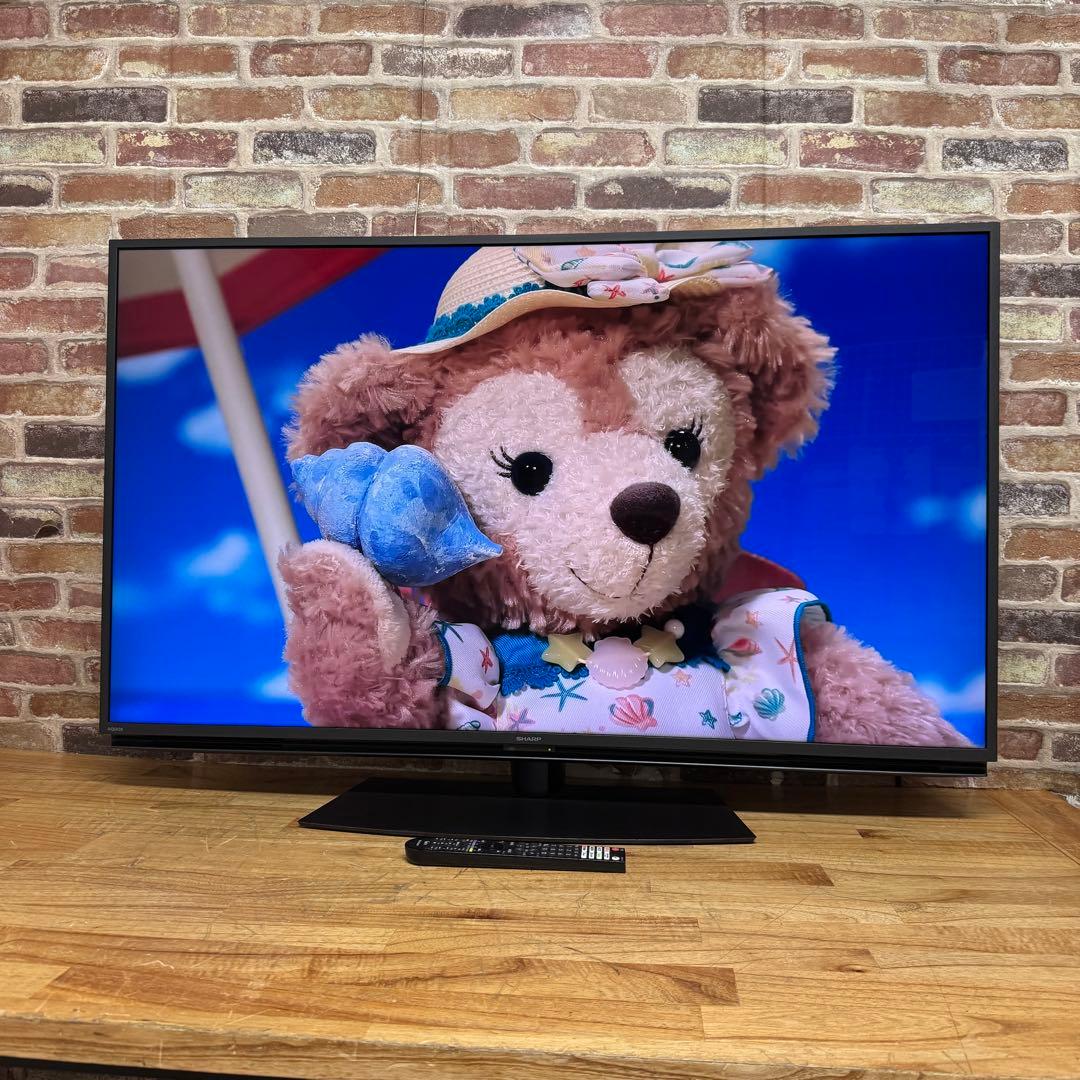 シャープ 50V型 4K液晶テレビ AQUOS 4T-C50EN2 動画アプリ○