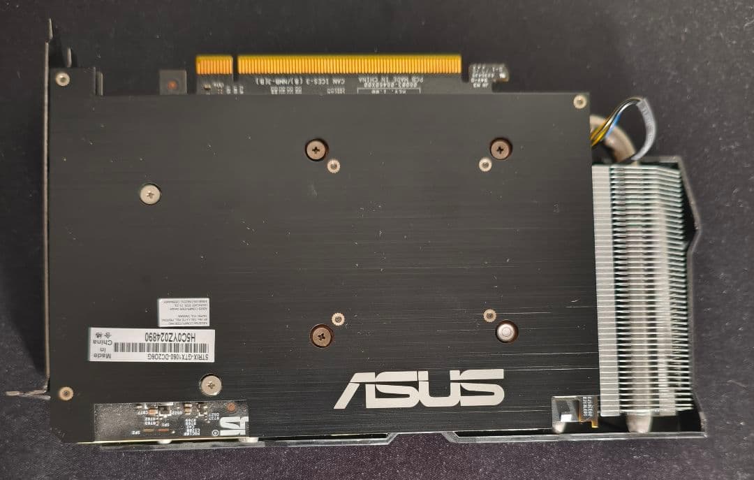 グラフィックボード　ASUS STRIX GTX1060 6GB