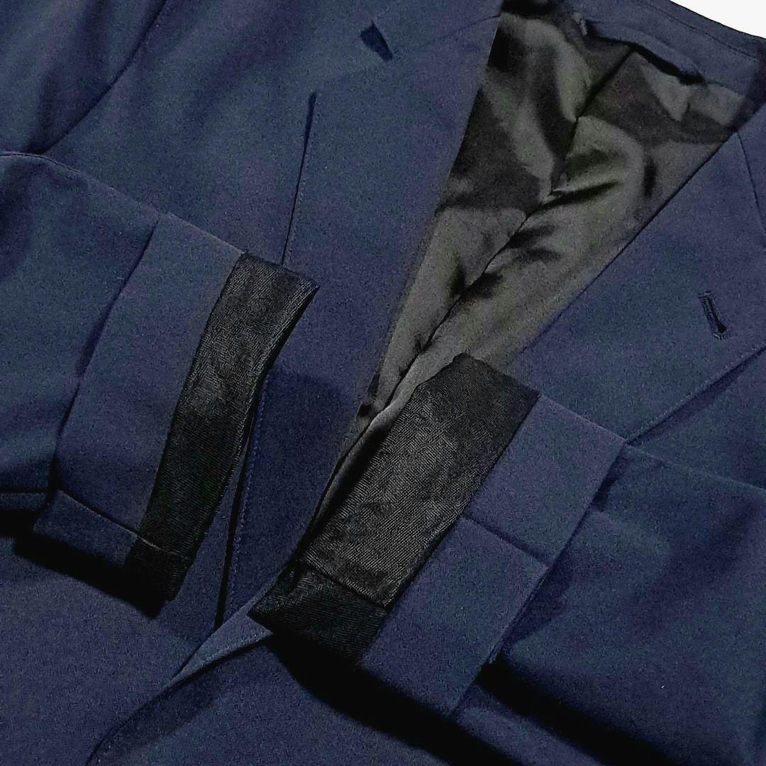 デサント　トラベルスーツ　セットアップスーツ　ストレッチ　ネイビー　AB5