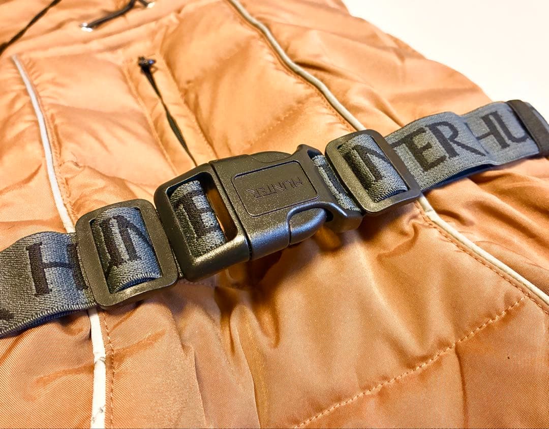 《 美品 》HUNTER 犬 服 コート パクソン 着丈35 caramel