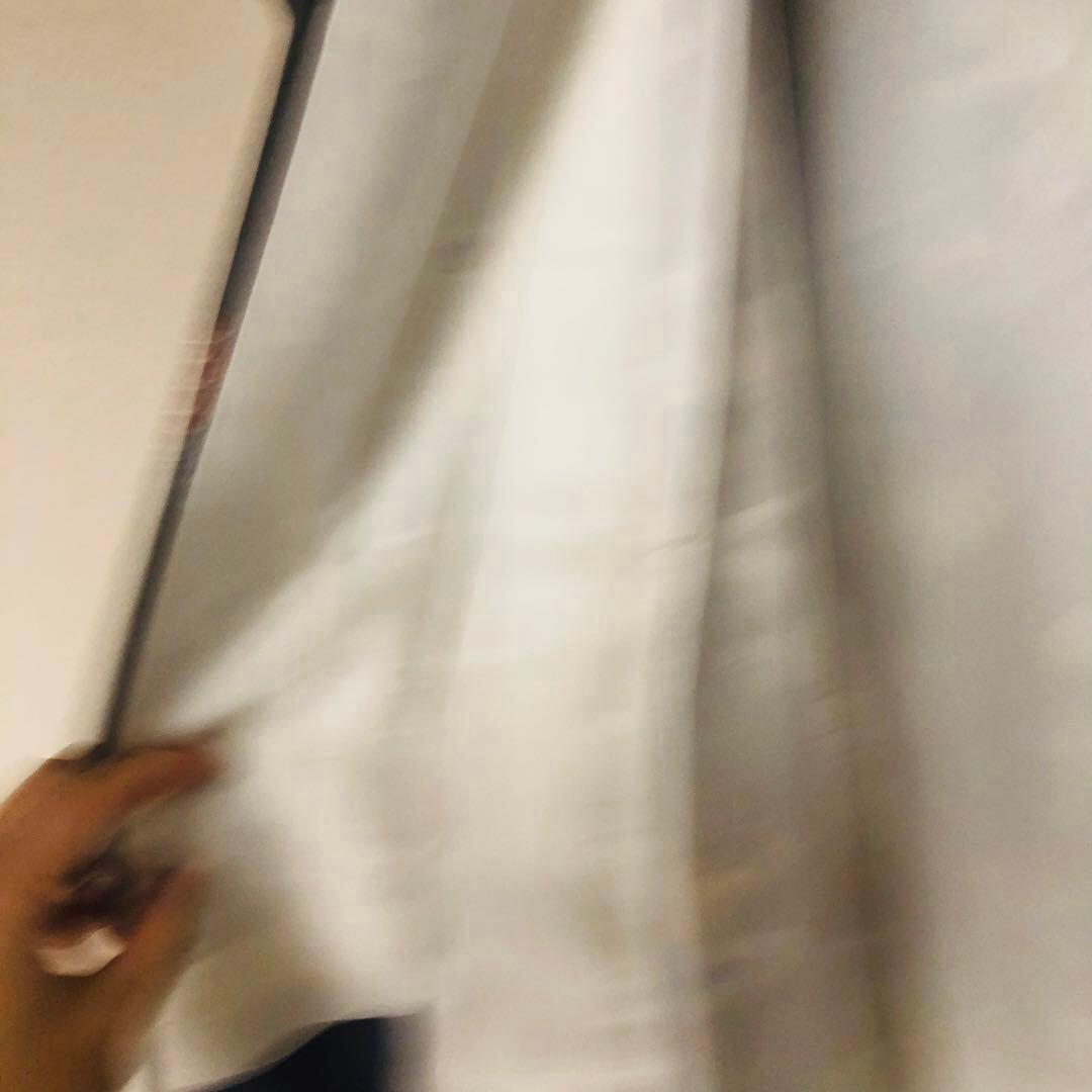 【お値打　トールサイズ】小紋　型絵染　縮緬　燕　正絹　袷　裄丈71 身丈172