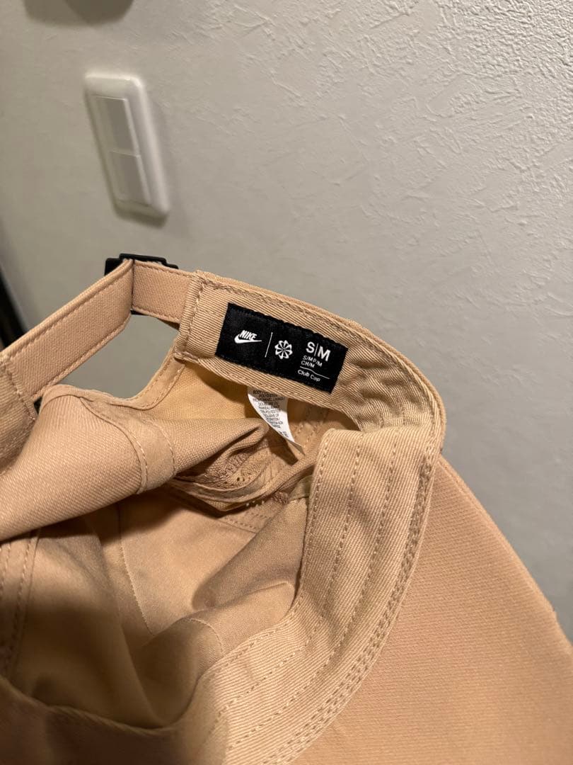 s*n様 Nike Nocta ベージュキャップ S/M