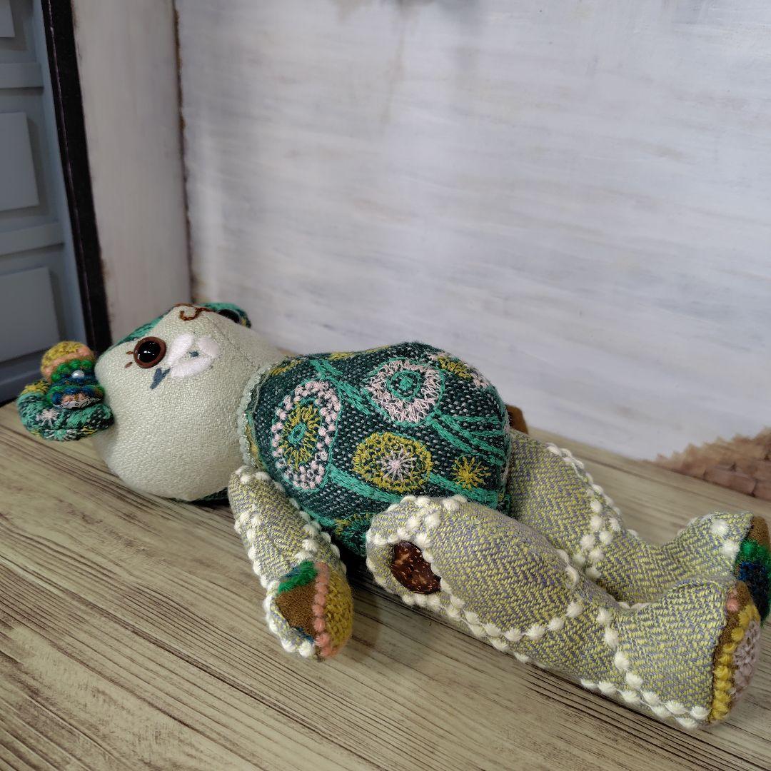 ミナペルホネン＊ハンドメイド＊ぬいぐるみ＊テディベア＊79