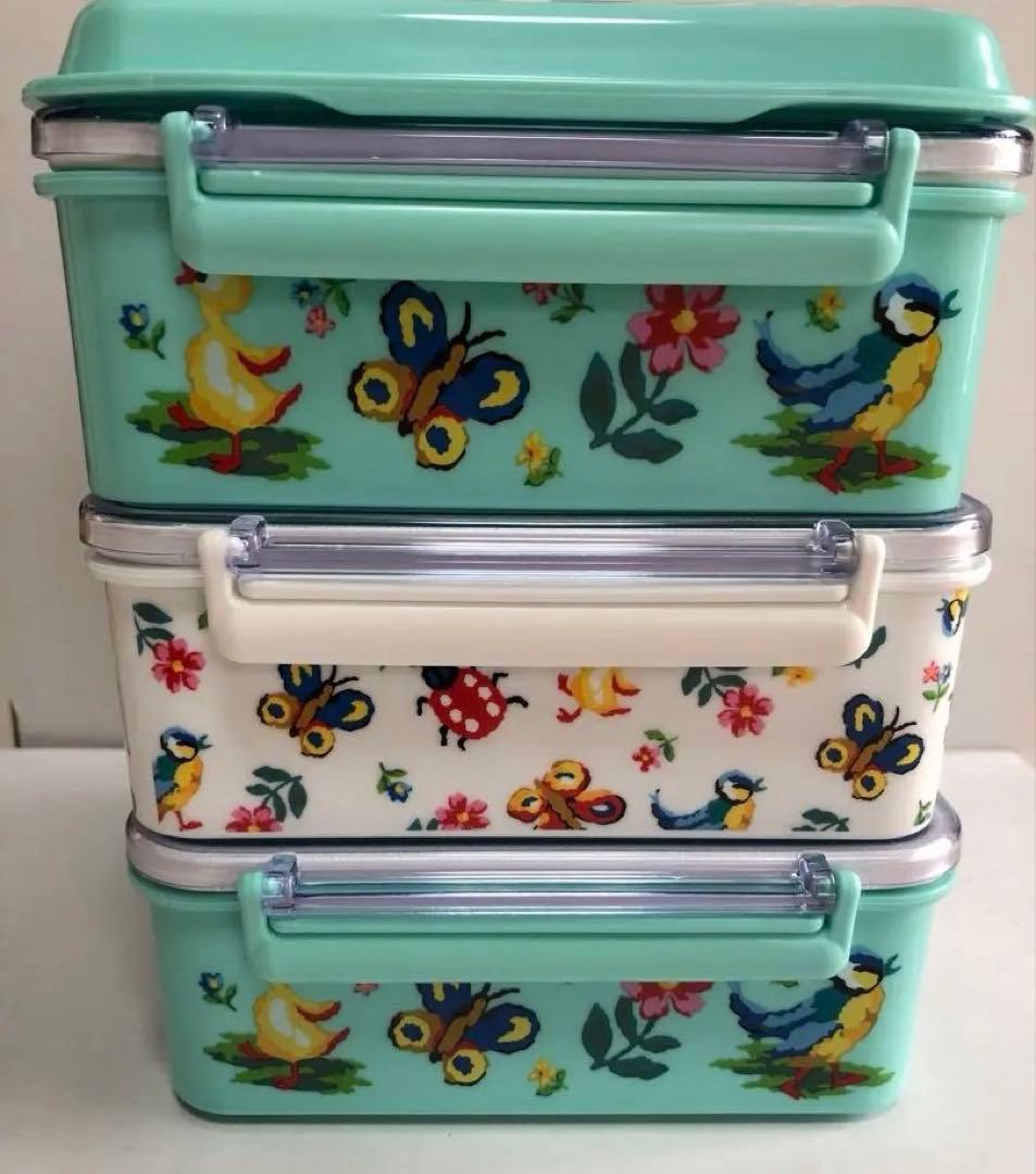 新品未使用　フェイラー ハイジ　3段ランチボックス　feiler