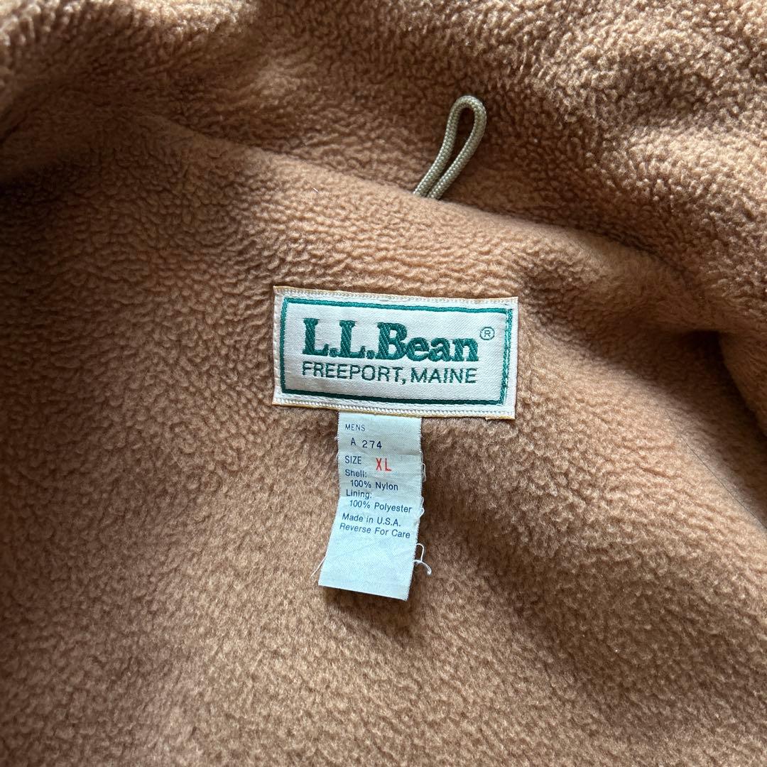 90s LL BEAN シェルドシンチラ型 ベスト XL