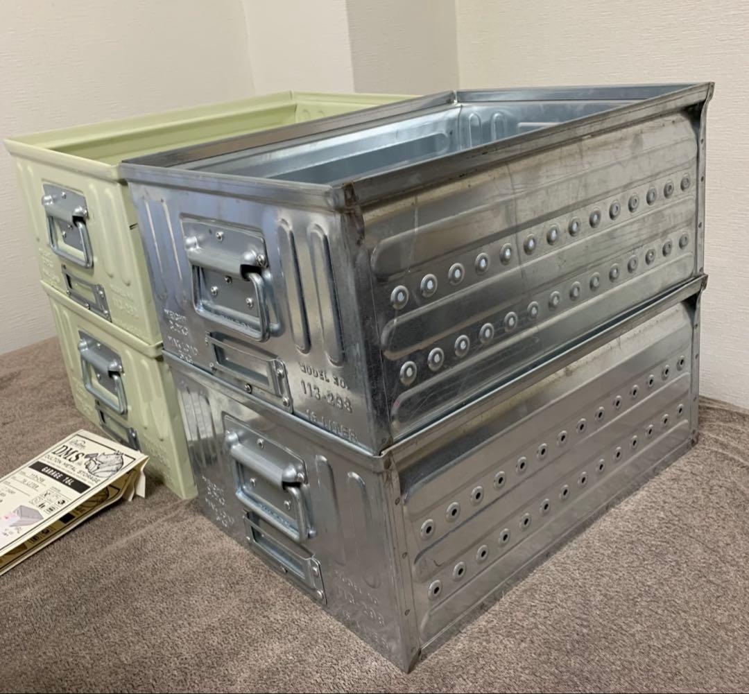 DULTON D.M.S \"GARAGE\" 16L IVORY 2個　おまけ付き