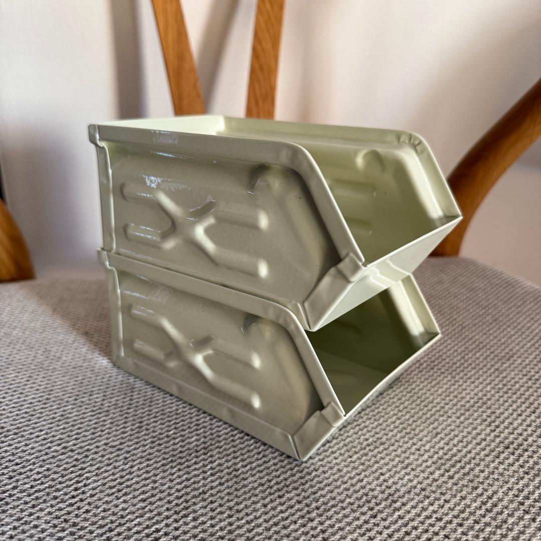 DULTON D.M.S \"GARAGE\" 16L IVORY 2個　おまけ付き