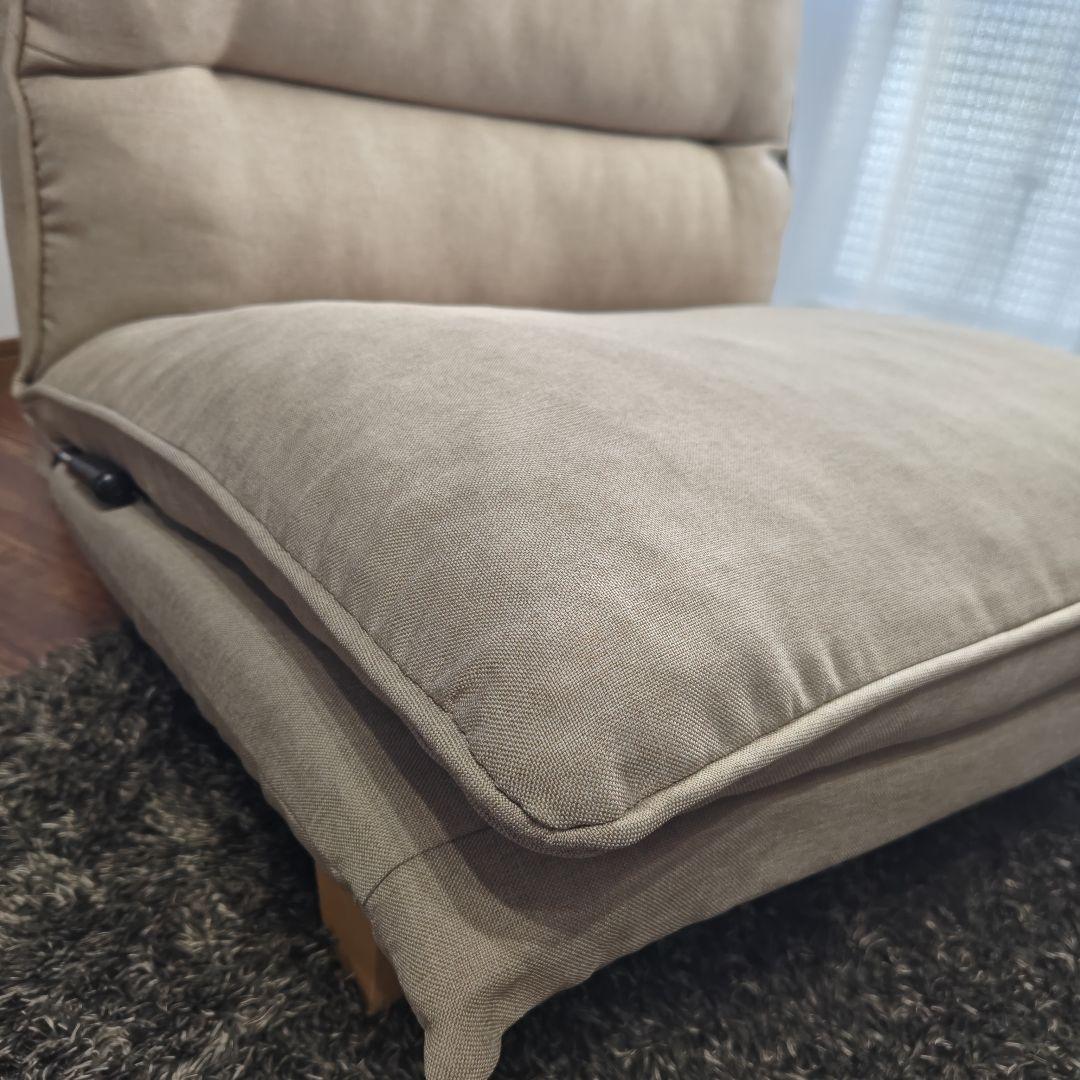 DOUBLEDAY　ダブルクッション座椅子フィット　1人掛け　幅70㎝