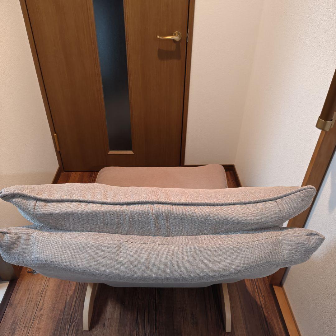 DOUBLEDAY　ダブルクッション座椅子フィット　1人掛け　幅70㎝