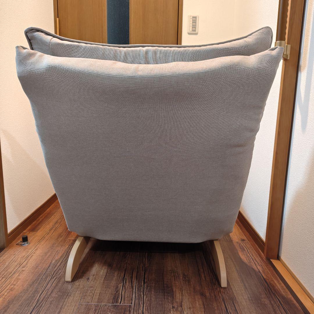 DOUBLEDAY　ダブルクッション座椅子フィット　1人掛け　幅70㎝