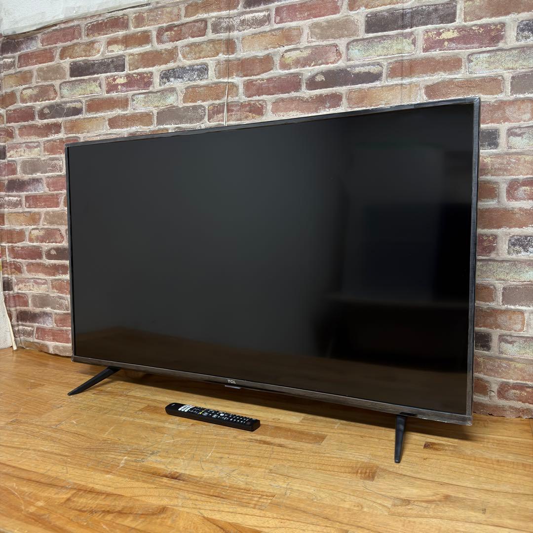TCL 50V型4K 液晶テレビ スマートテレビ 50P615 動画配信アプリ○