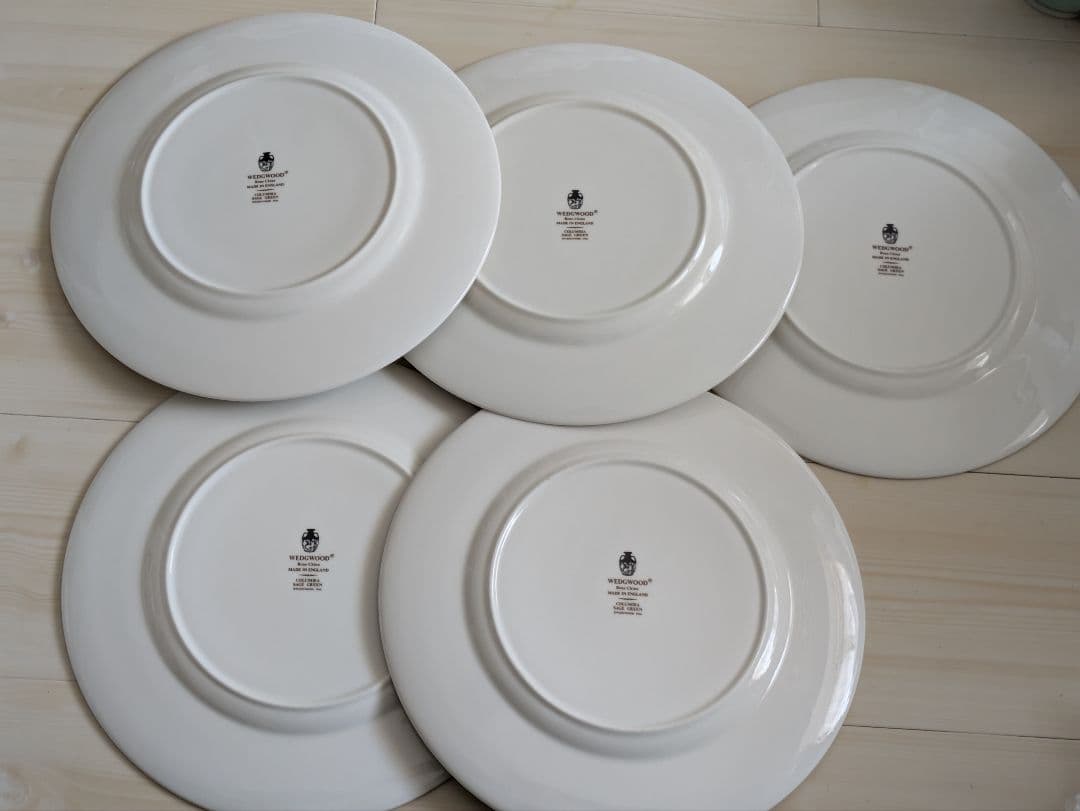 5枚セットウェッジウッド コロンビア セージグリーン