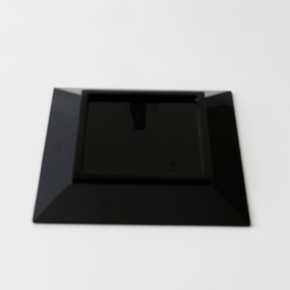 T　 輪島塗　山元清巧堂造　四方盆　茶道具　木製　漆塗　共箱　菓子盆　正月盆