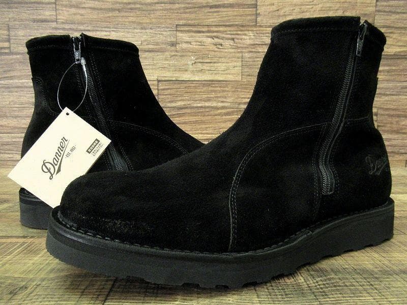 廃盤 新品 ダナー スエードレザー サイドジップ ワーク ブーツ 黒 28.0①