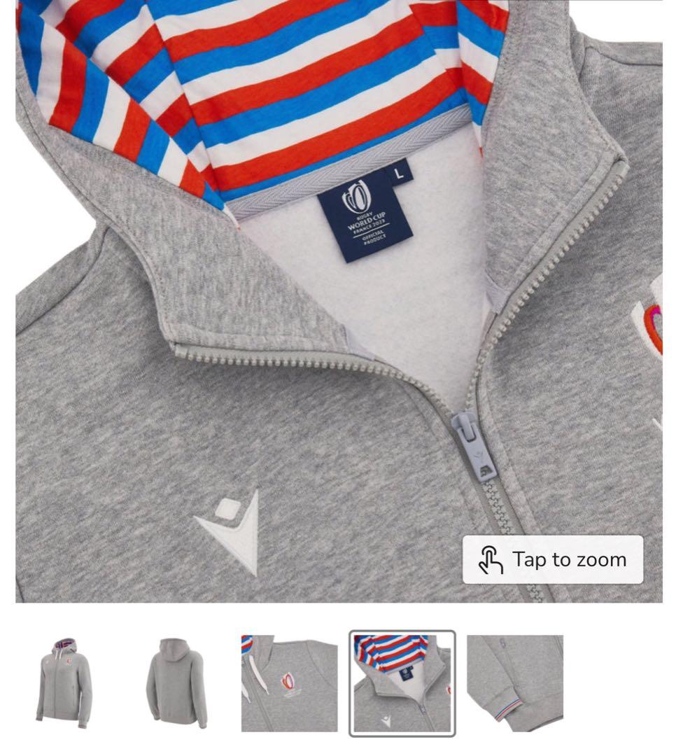 ラグビー ワールドカップ2023 パーカー スウェット マクロン 完売品