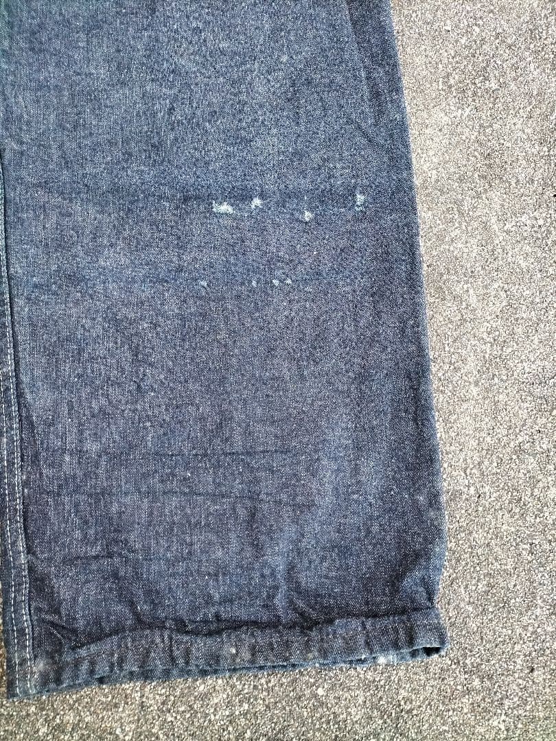 90s carhartt ハートタグ デニムオーバーオール 復刻　W36