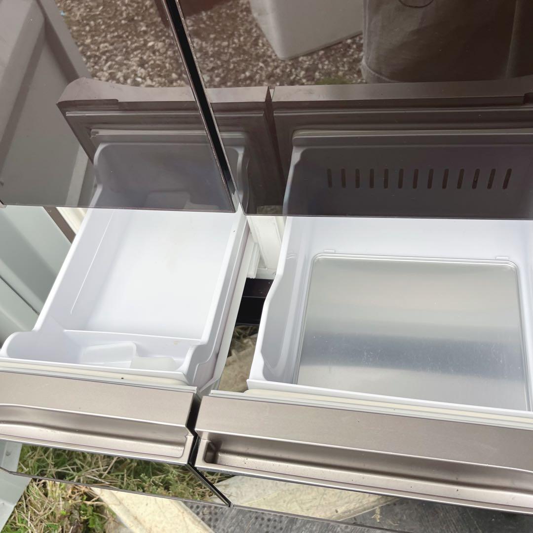 41取付無料！日立真空チルド搭載 スタイリッシュブラウン6ドア冷蔵庫！洗濯機