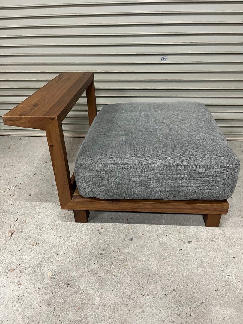 ☆マスターウォール 1人がけソファ ウォールナット オーダーメイド