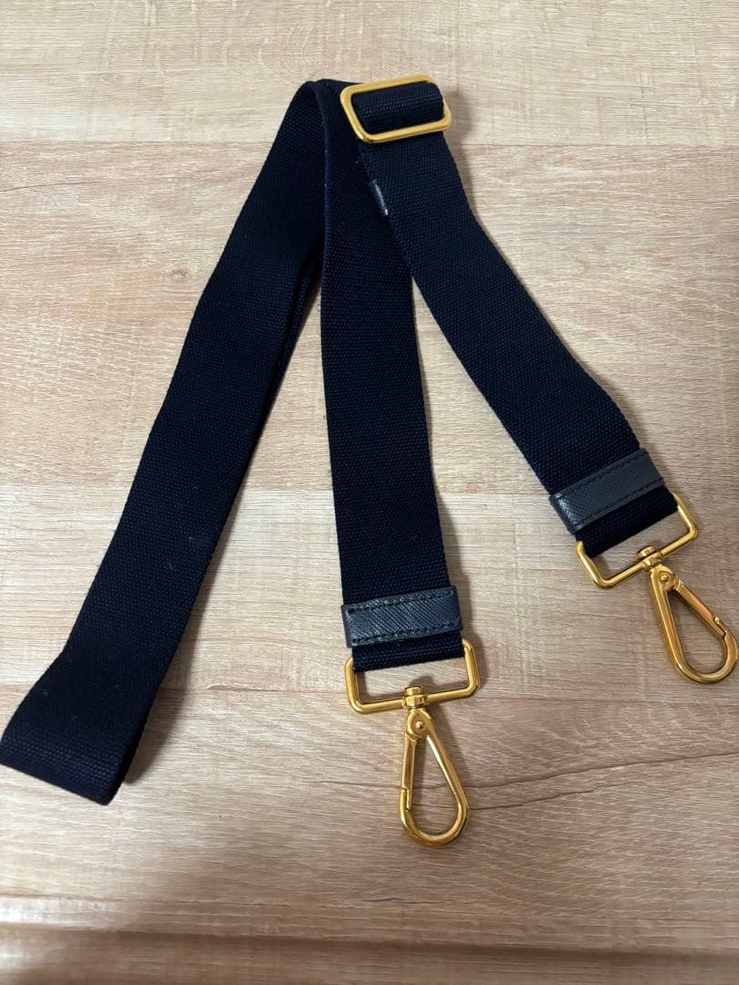 PRADA カナパ ネイビー