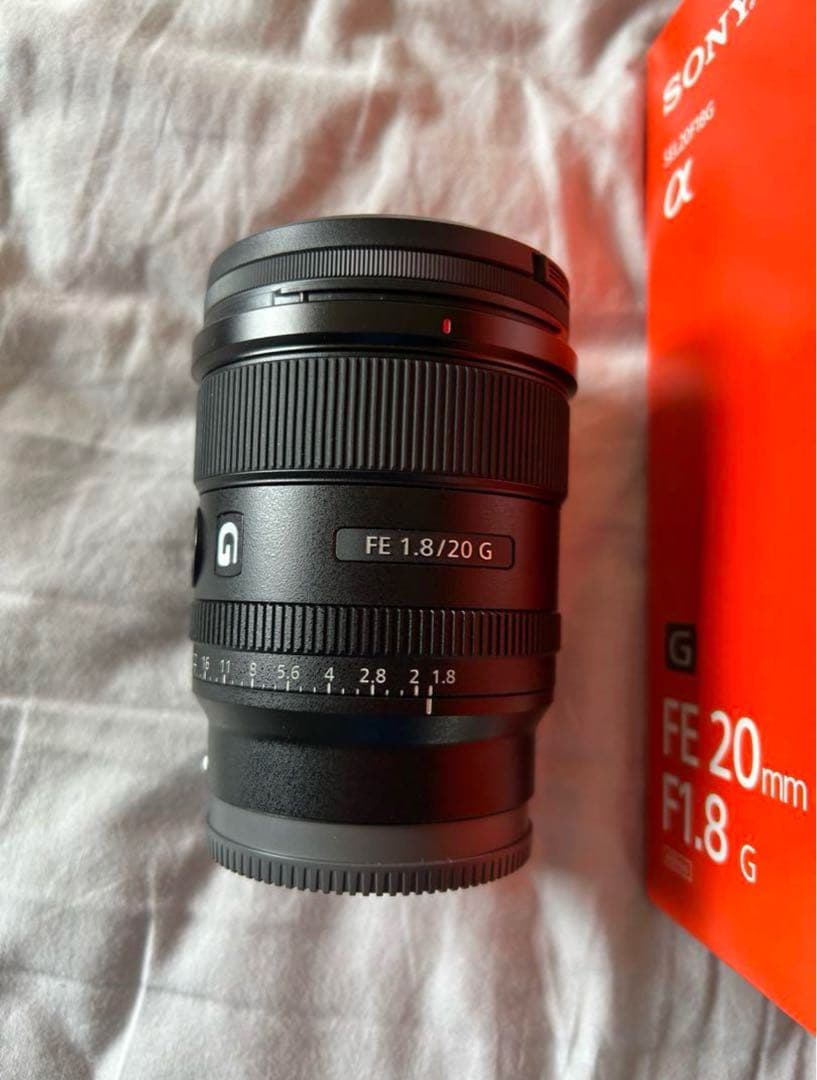SONY FE 20mm F1.8 G レンズ