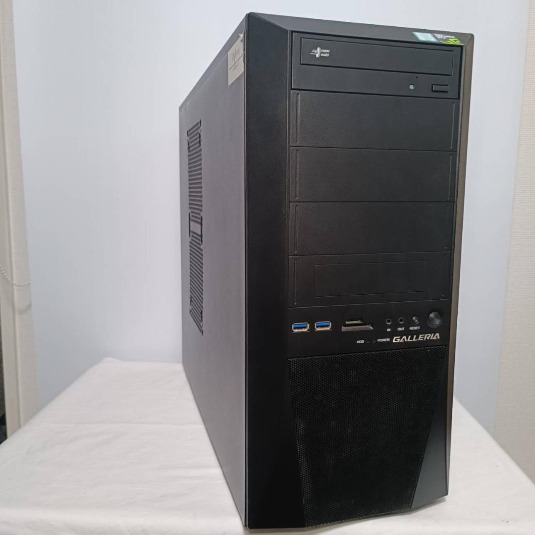 【ゲーミングPCフルセット】i7 8700K GTX1070 Office搭載