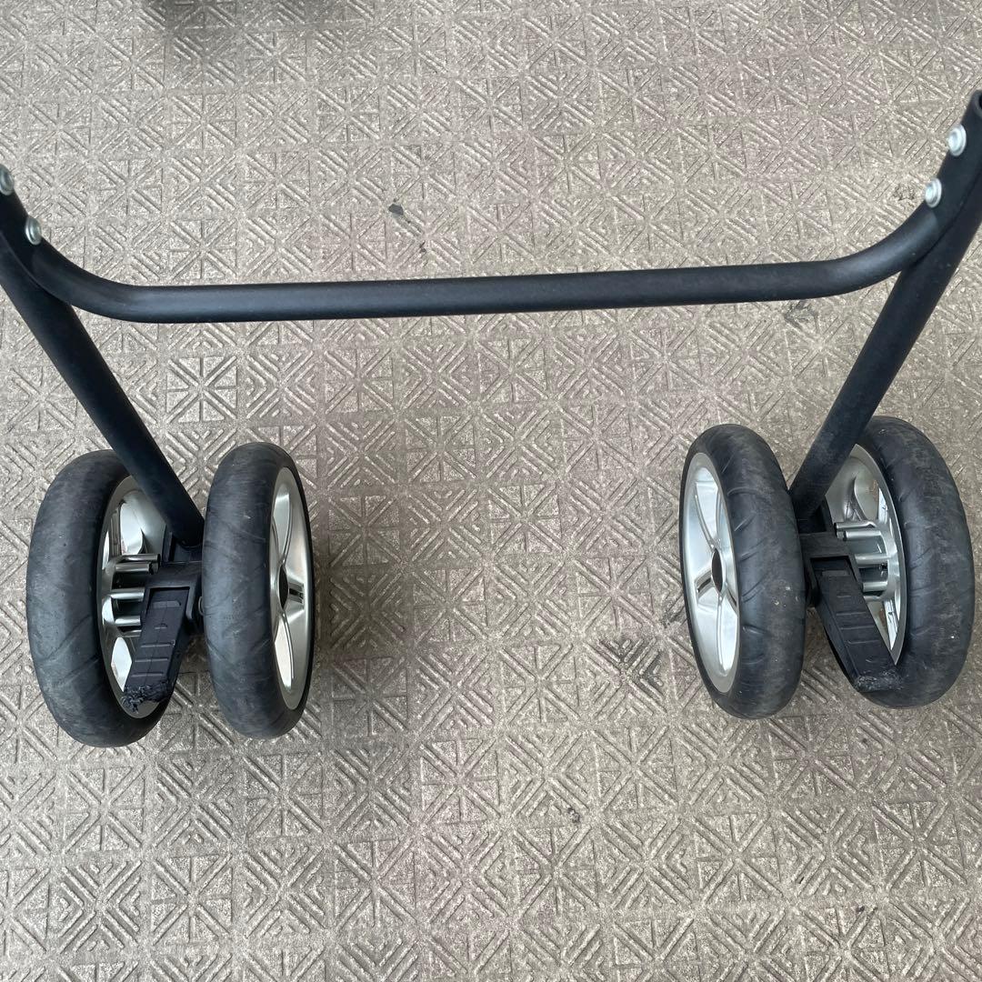 天使のカート シャンアンジェ クラシックデニム Sサイズ　ドット柄　カート付き