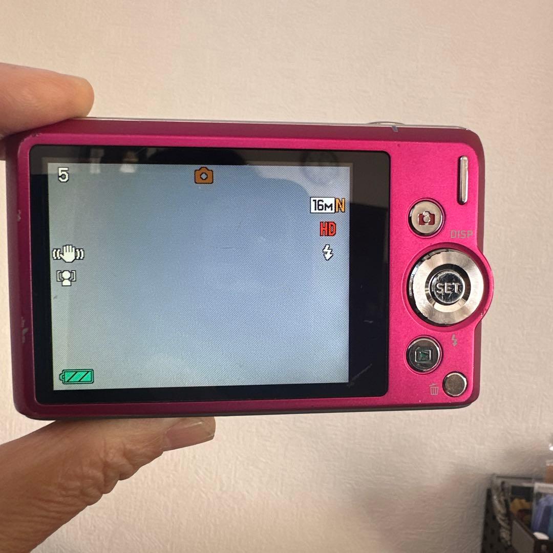 CASIO EXILIM EX-ZS190ピンク デジタルカメラ