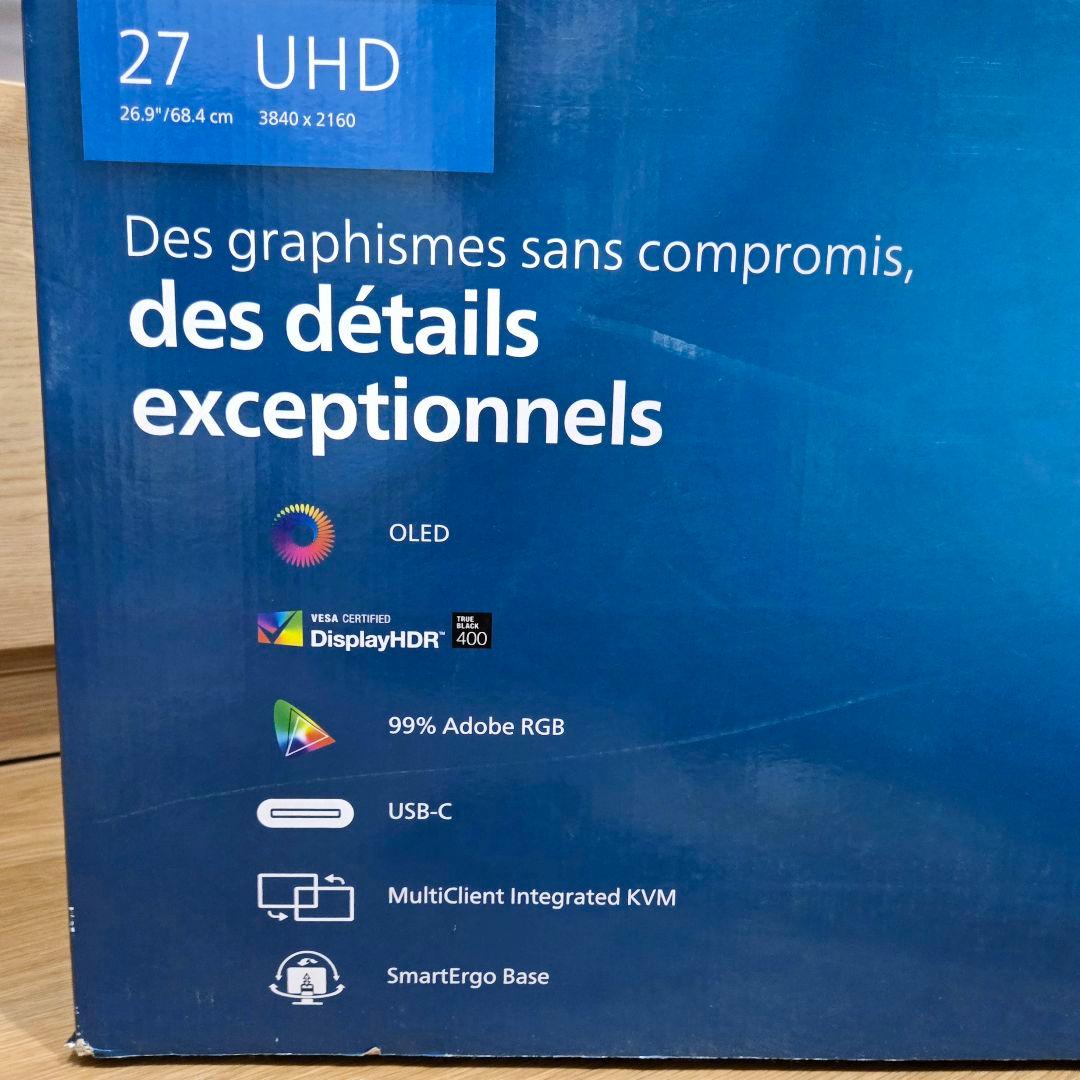 PHILIPS 27E1N8900 4K 27インチ OLED 有機ELモニター